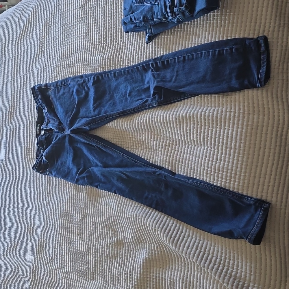 High waisted jegging jeans
